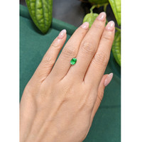 0.80 Ct. Emerald from Russia Life Style
