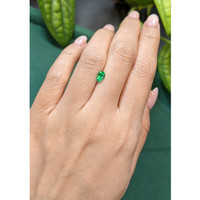 0.54 Ct. Emerald from Russia Life Style