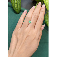 0.88 Ct. Emerald from Russia Life Style