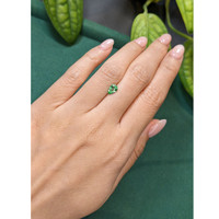 0.60 Ct. Emerald from Russia Life Style