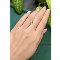 0.80 Ct. Emerald from Russia Life Style