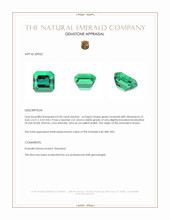 0.50 Ct. Emerald from Russia Appraisal
