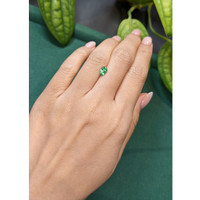 0.62 Ct. Emerald from Russia Life Style