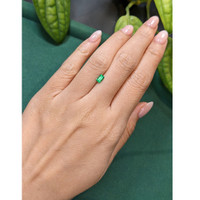 0.41 Ct. Emerald from Russia Life Style