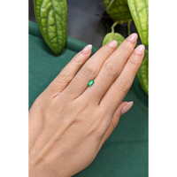 0.41 Ct. Emerald from Russia Life Style