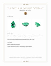 0.63 Ct. Emerald from Russia Appraisal