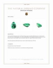 0.53 Ct. Emerald from Russia Appraisal