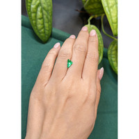 0.87 Ct. Emerald from Russia Life Style