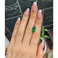 3.55 Ct. Emerald from Zambia Life Style