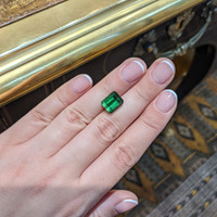5.88 Ct. Chrome Tourmaline from Mozambique Life Style