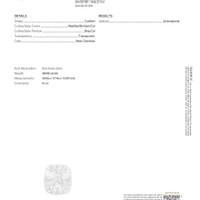 38.08 Ct. Jeremejevite from Madagascar Scan Report
