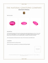 3.00 Ct. Spinel from Tanzania Appraisal