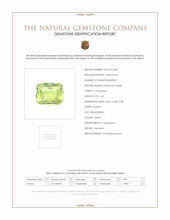 1.62 Ct. Chrysoberyl from Tanzania Scan Report