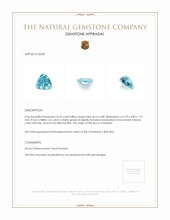 0.24 Ct. Zircon from Malawi Appraisal