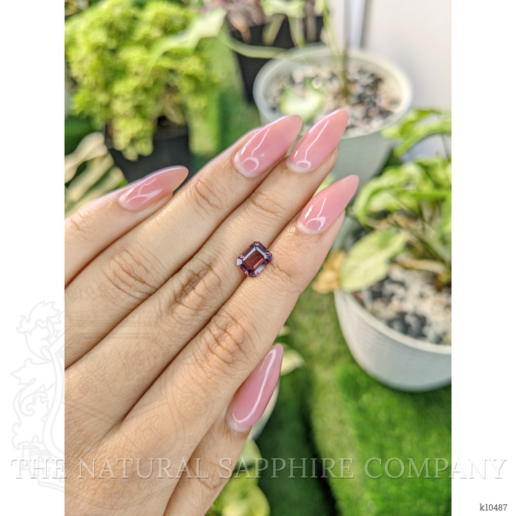 1.82 Ct. Pinkish Purple Spinel from Ceylon (Sri Lanka)