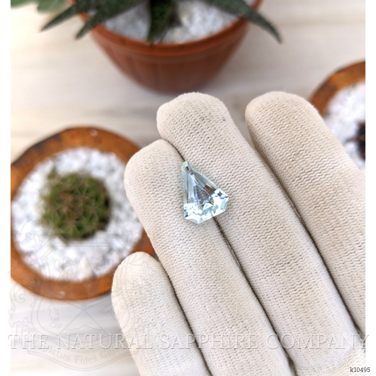 3.65 Ct. Aquamarine from Ceylon (Sri Lanka)