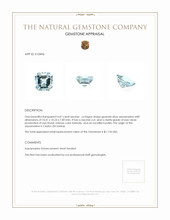 4.47 Ct. Aquamarine from Ceylon (Sri Lanka) Appraisal