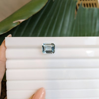 4.55 Ct. Aquamarine from Ceylon (Sri Lanka) Life Style