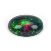 1.97 Ct. Cabochon Black Opal from Ethiopia Video