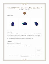 1.77 Ct. Cabochon Black Opal from Australia Appraisal