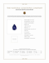 1.77 Ct. Cabochon Black Opal from Australia Scan Report