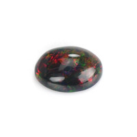 2.00 Ct. Cabochon Black Opal from Australia Video