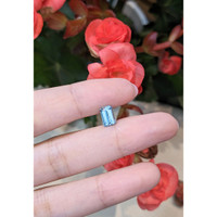 1.10 Ct. Aquamarine from Mozambique Life Style