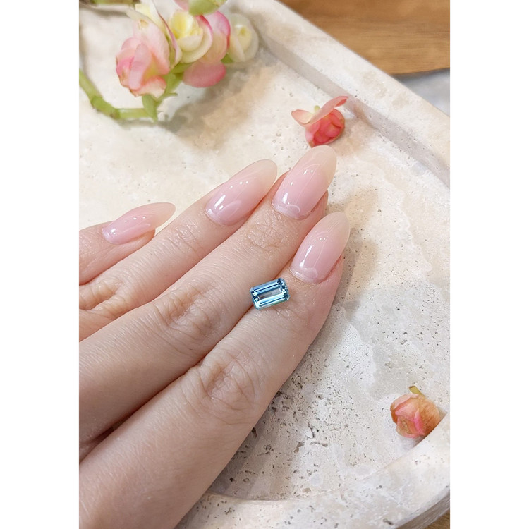 1.11 Ct. Aquamarine from Mozambique