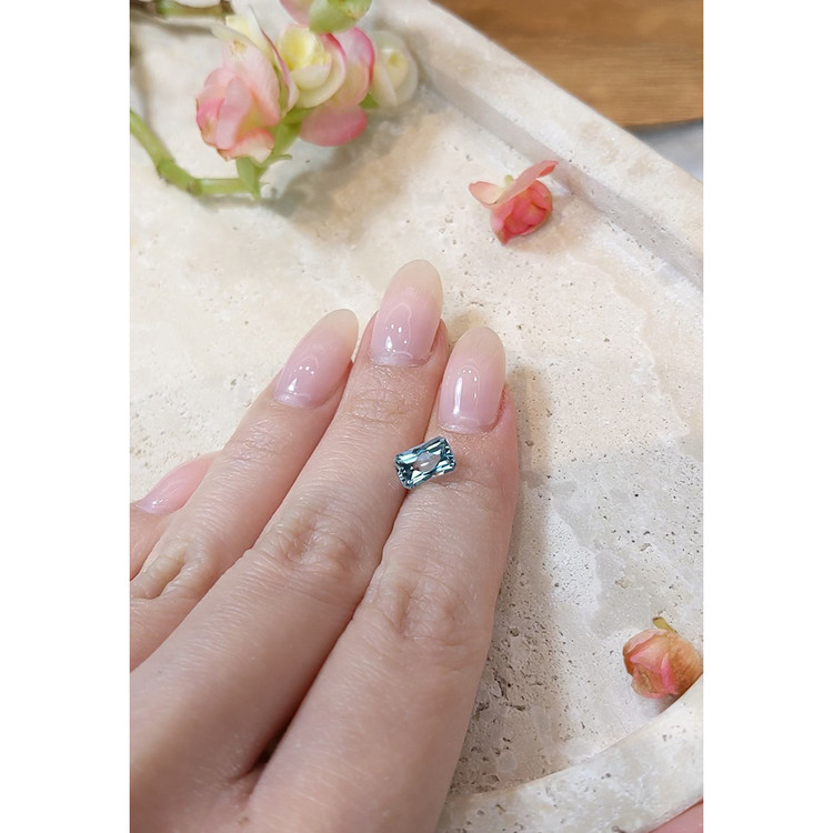 1.23 Ct. Aquamarine from Mozambique