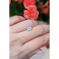 1.17 Ct. Aquamarine from Mozambique Life Style