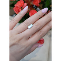 1.48 Ct. Aquamarine from Mozambique Life Style