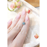 1.49 Ct. Aquamarine from Mozambique Life Style