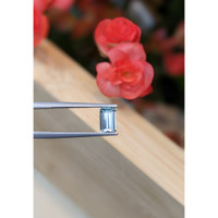 1.26 Ct. Aquamarine from Mozambique Life Style
