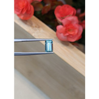 1.27 Ct. Aquamarine from Mozambique Life Style