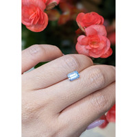 1.13 Ct. Aquamarine from Mozambique Life Style