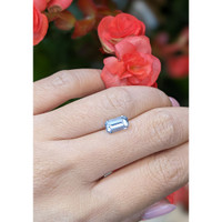 1.41 Ct. Aquamarine from Mozambique Life Style