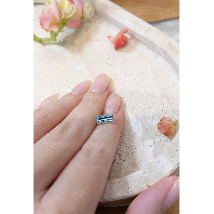 1.26 Ct. Aquamarine from Mozambique