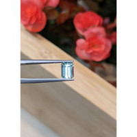 1.23 Ct. Aquamarine from Mozambique Life Style