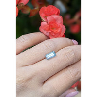 1.41 Ct. Aquamarine from Mozambique Life Style