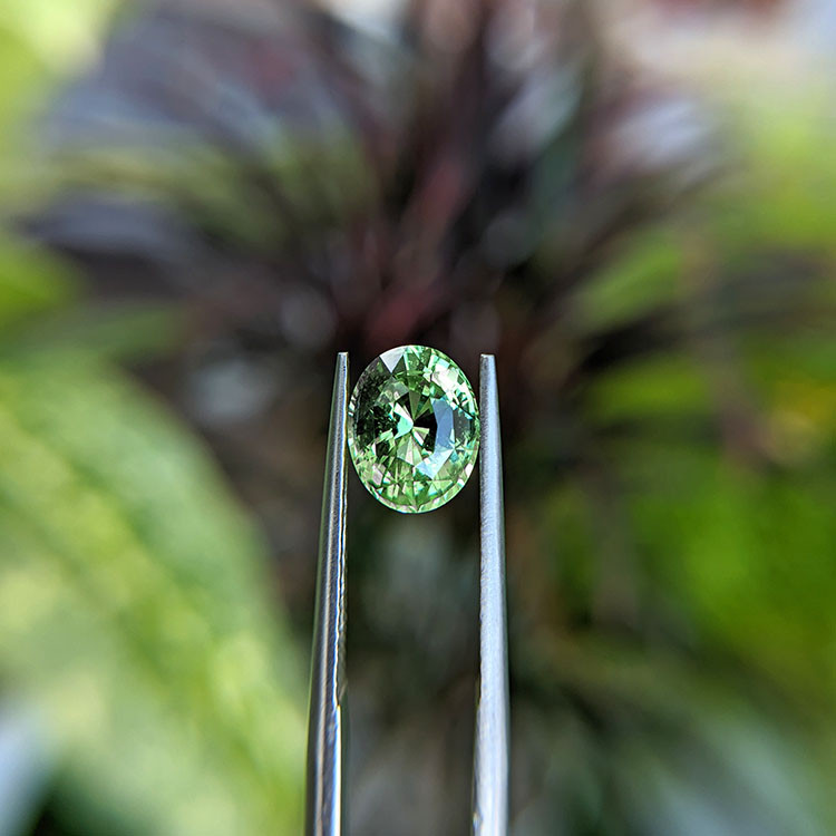 2.08 Ct. Tsavorite Garnet from Kenya