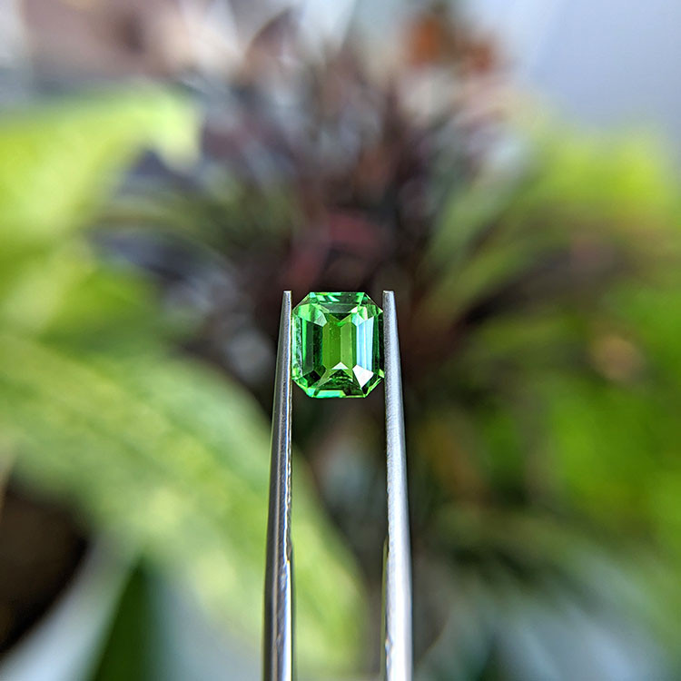 1.54 Ct. Tsavorite Garnet from Kenya