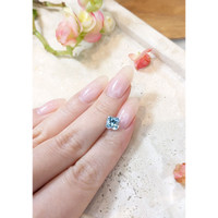 1.25 Ct. Aquamarine from Mozambique Life Style