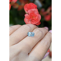 1.32 Ct. Aquamarine from Mozambique Life Style