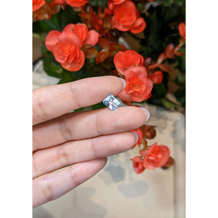 1.34 Ct. Aquamarine from Mozambique