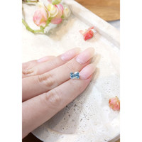1.39 Ct. Aquamarine from Mozambique Life Style