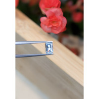 1.09 Ct. Aquamarine from Mozambique Life Style