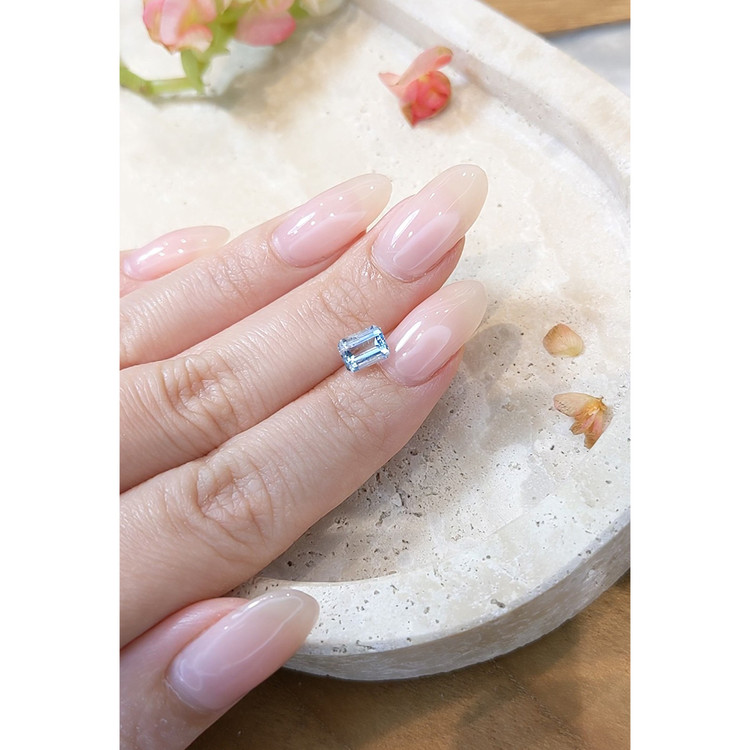 1.01 Ct. Aquamarine from Mozambique
