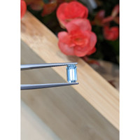 0.96 Ct. Aquamarine from Mozambique Life Style