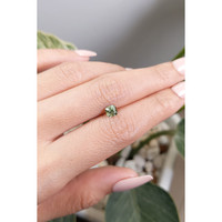 0.72 Ct. Demantoid Garnet from Madagascar Life Style