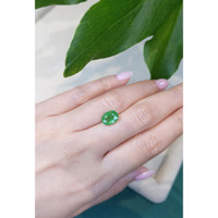 2.93 Ct. Tsavorite Garnet from Tanzania Life Style